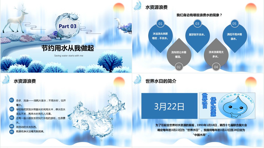 小学五水共治主题班会PPT课件 小学五水共治主题班会PPT课件