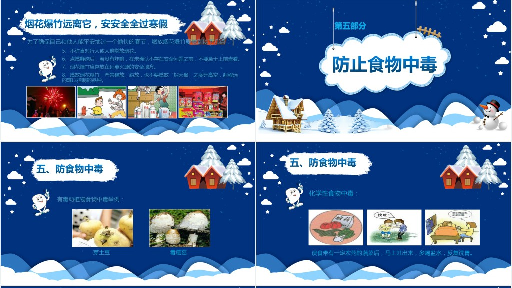 小学生放寒假安全教育PPT课件 小学生放寒假安全教育PPT课件