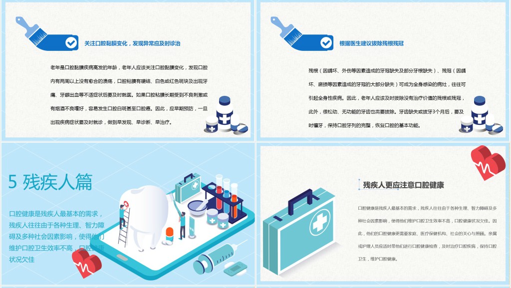 牙医牙科口腔健康知识PPT 牙医牙科口腔健康知识PPT