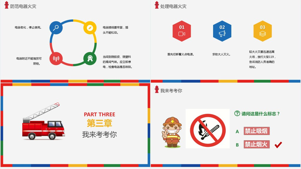中小学生消防安全知识PPT课件 中小学生消防安全知识PPT课件