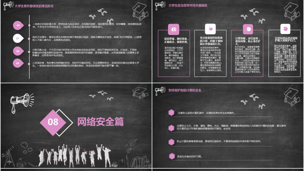 大学生安全教育课题专栏PPT课件