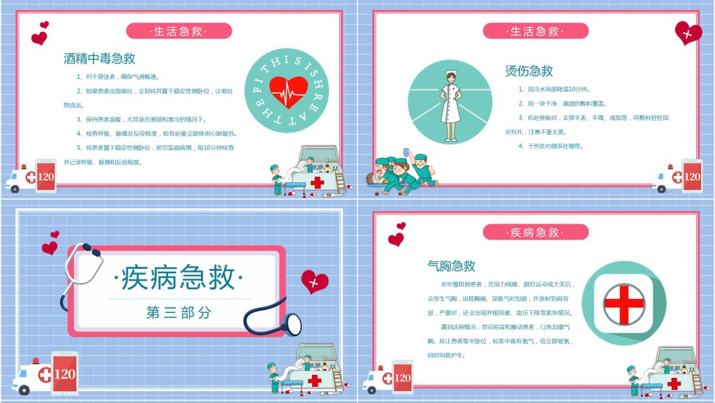 日常生活急救小常识PPT课堂课件 日常生活急救小常识PPT课堂课件