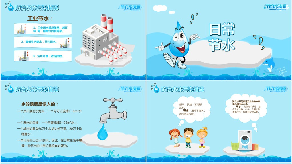 小学生综合实践节约用水PPT课件 小学生综合实践节约用水PPT课件