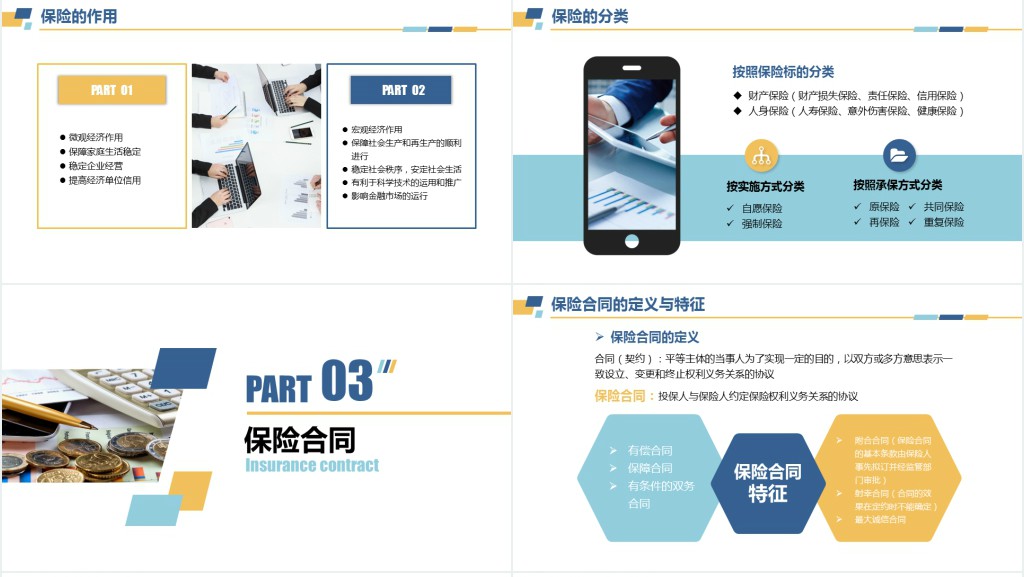 保险基础知识课程PPT课件 保险基础知识课程PPT课件