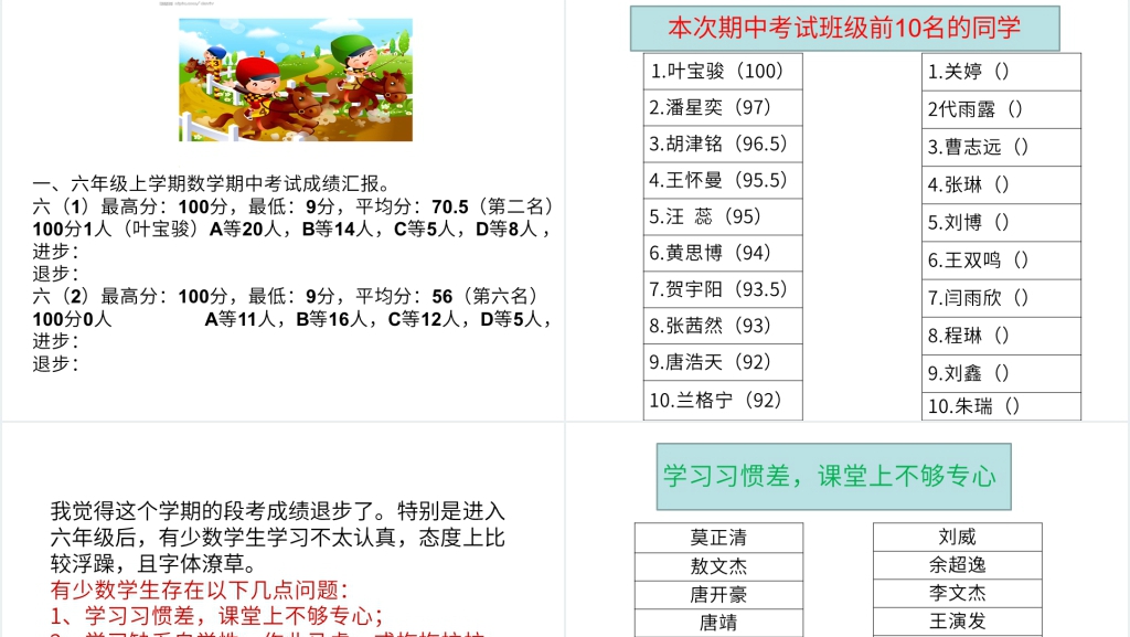 小学六年级数学老师家长会PPT课件 小学六年级数学老师家长会PPT课件