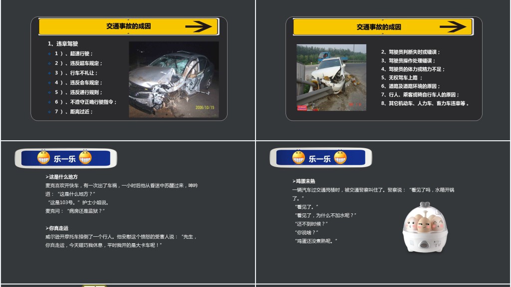 高中生道路交通安全教育PPT课件