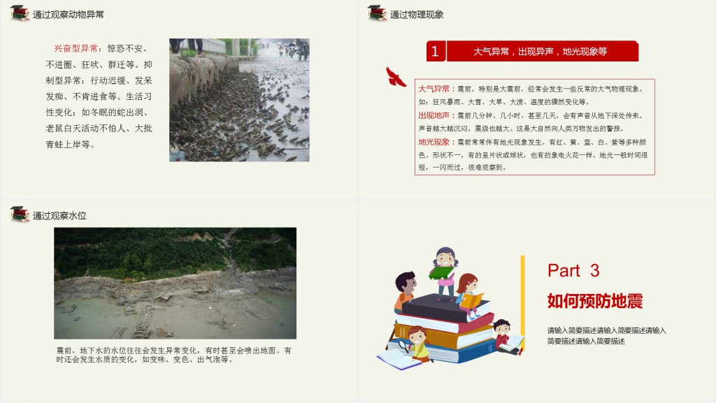 小学生防地震安全教育PPT课件 小学生防地震安全教育PPT课件