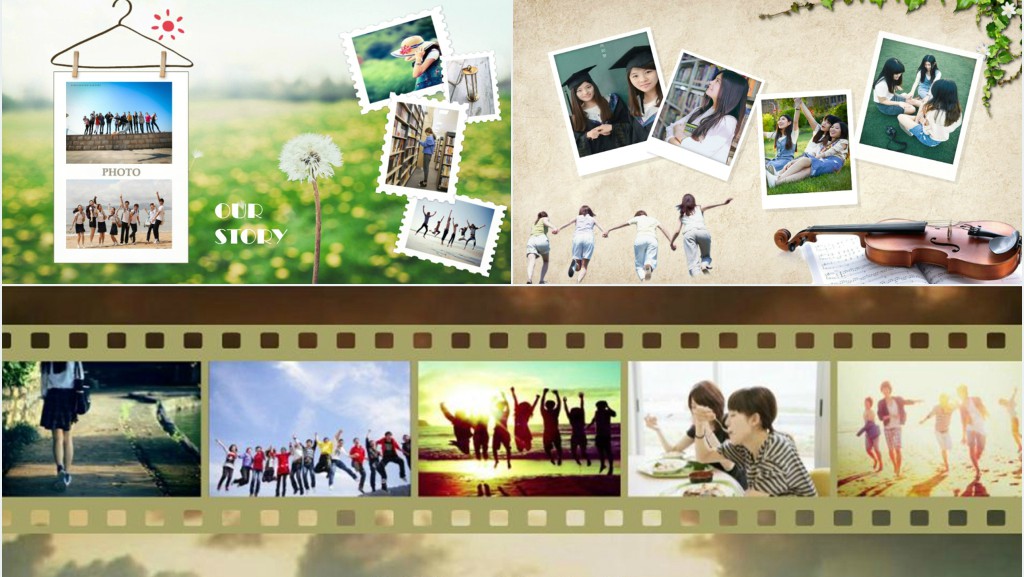 致青春大学毕业季同学会PPT模板