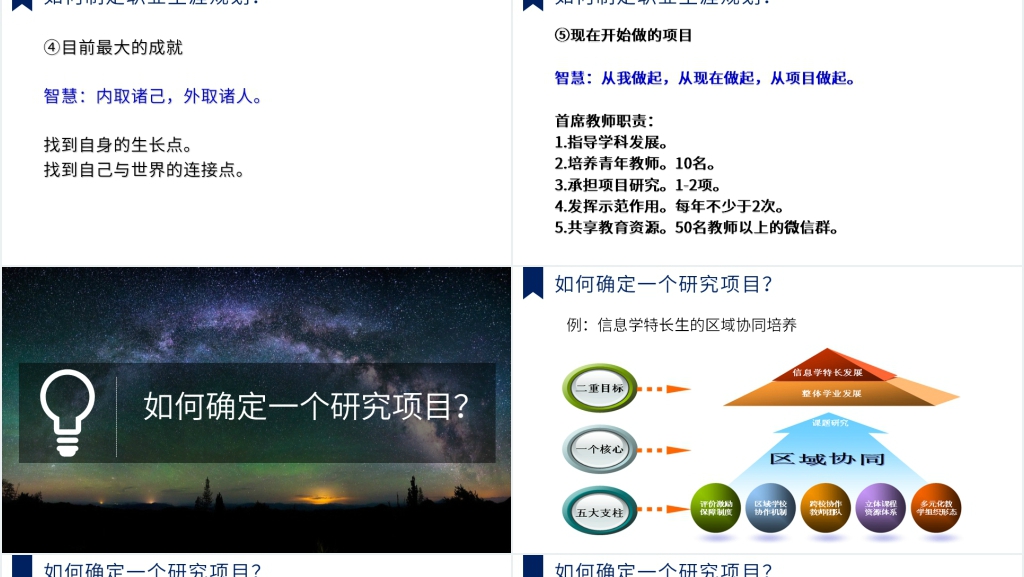 我的职业生涯规划书教师PPT范文 我的职业生涯规划书教师PPT范文