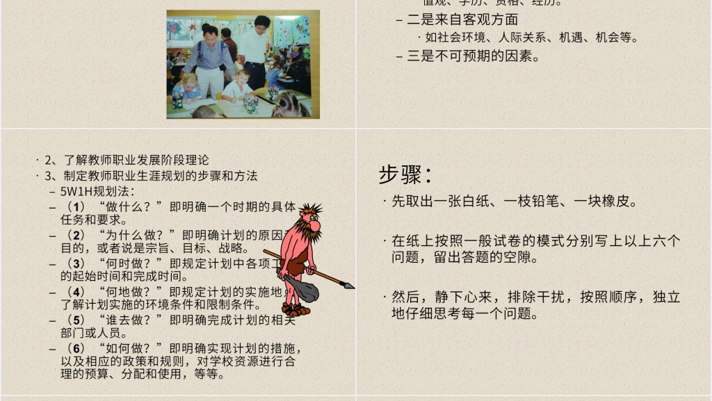 新教师个人专业发展规划PPT模板 新教师个人专业发展规划PPT模板