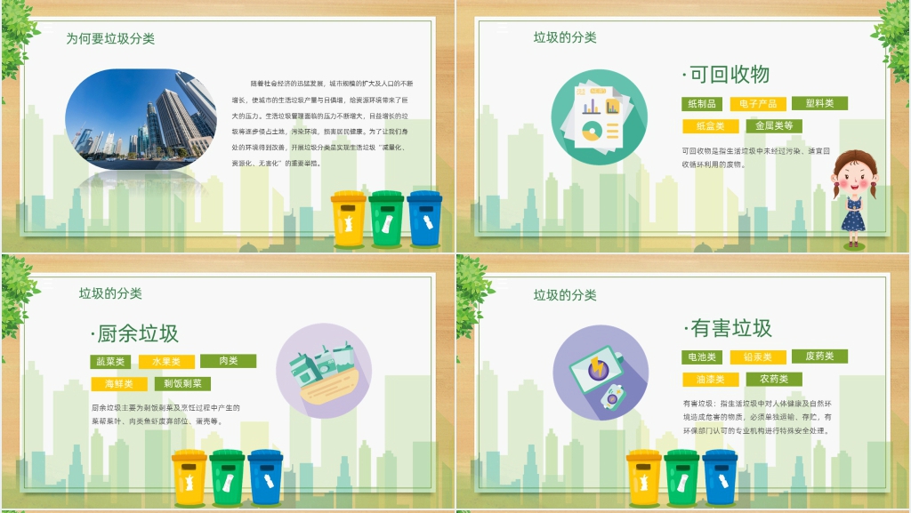小学生垃圾分类从我做起班会课PPT课件 小学生垃圾分类从我做起班会课PPT课件