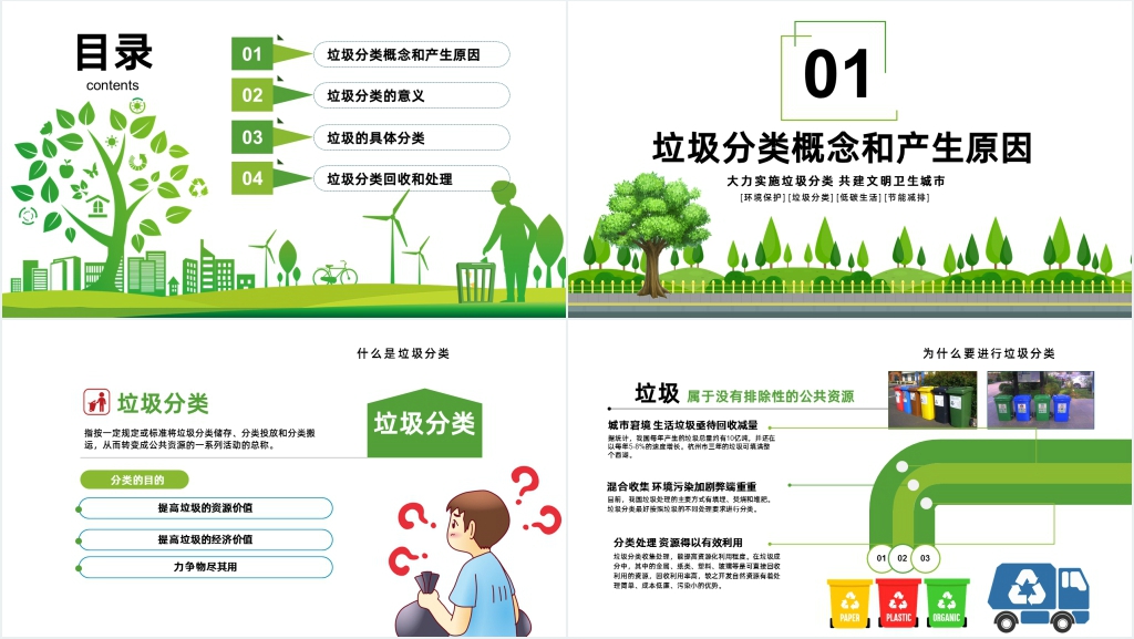 垃圾分类从我做起小学教案PPT课件 垃圾分类从我做起小学教案PPT课件