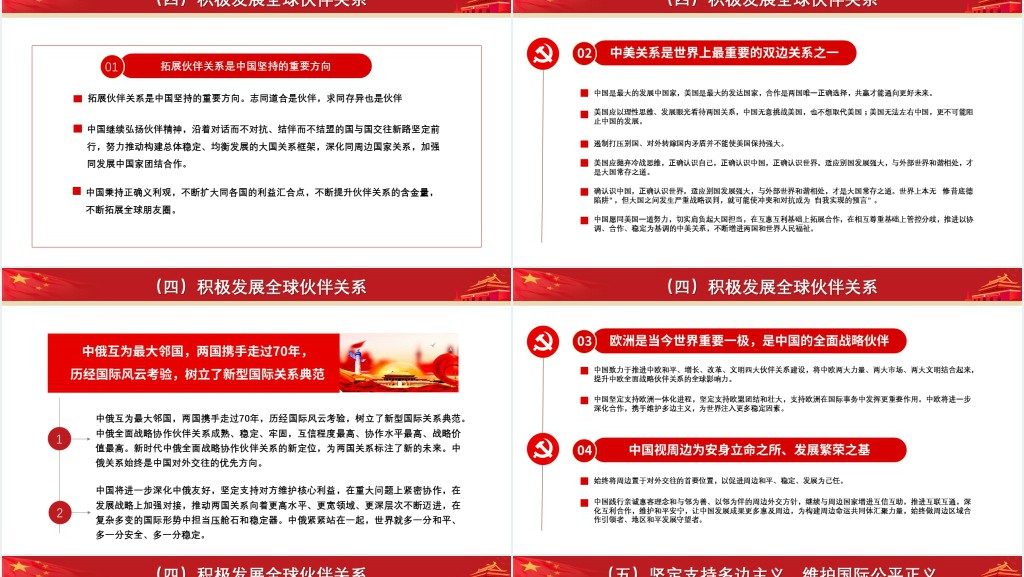 新时代中外关系分析报告PPT白皮书 新时代中外关系分析报告PPT白皮书