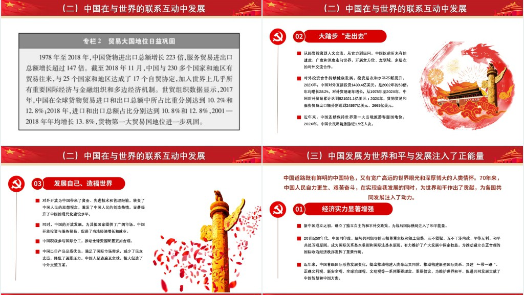 新时代中外关系分析报告PPT白皮书 新时代中外关系分析报告PPT白皮书