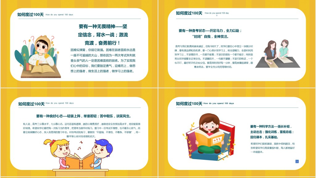 冲刺高考100天班会PPT 冲刺高考100天班会PPT