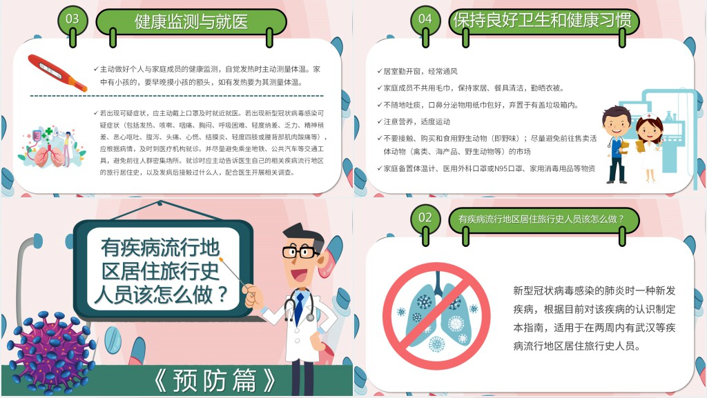 卡通风开学第一课如何预防冠状病毒小学篇PPT课件 卡通风开学第一课如何预防冠状病毒小学篇PPT课件