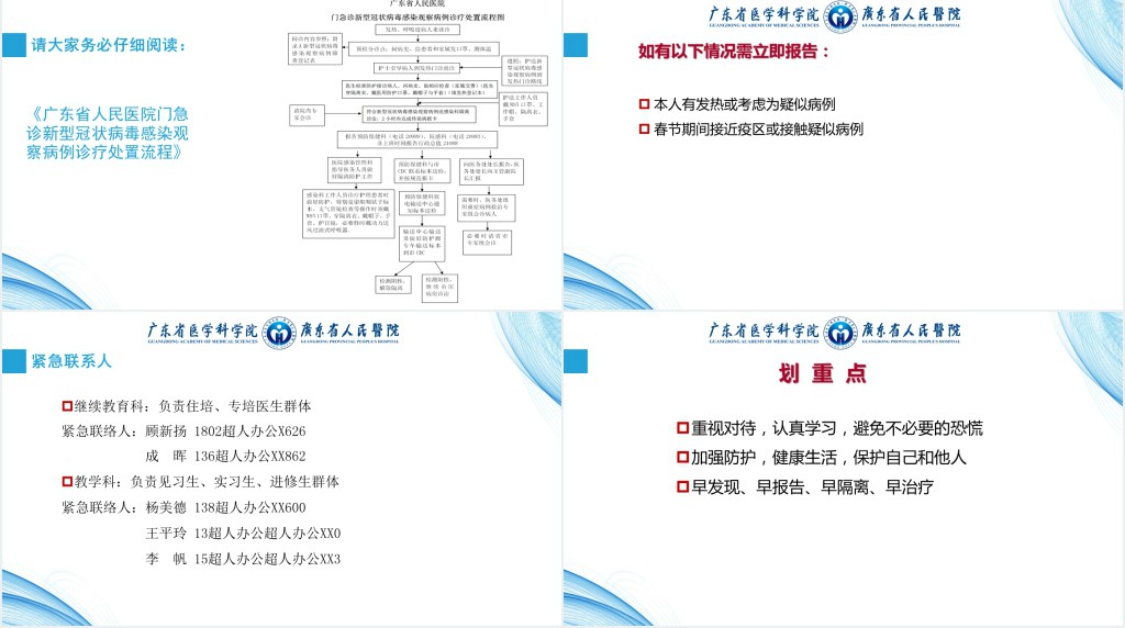 简洁学生防冠状病毒开学第一课主题班会PPT课件