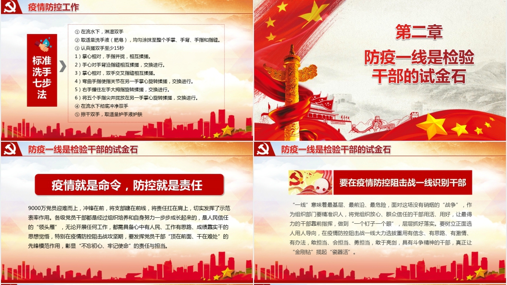 党政风疫情防控防范工作汇报PPT范文 党政风疫情防控防范工作汇报PPT范文