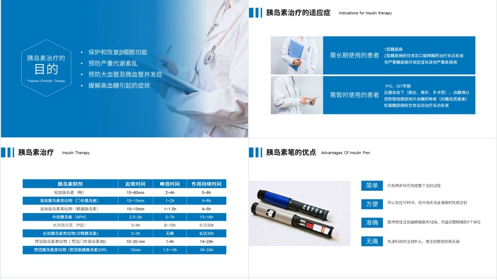 糖尿病日常健康宣教知识PPT模板 糖尿病日常健康宣教知识PPT模板