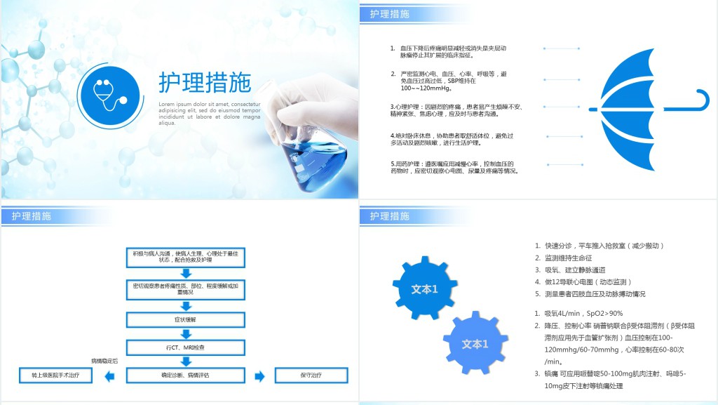 蓝色主动脉夹层的急救护理PPT 蓝色主动脉夹层的急救护理PPT