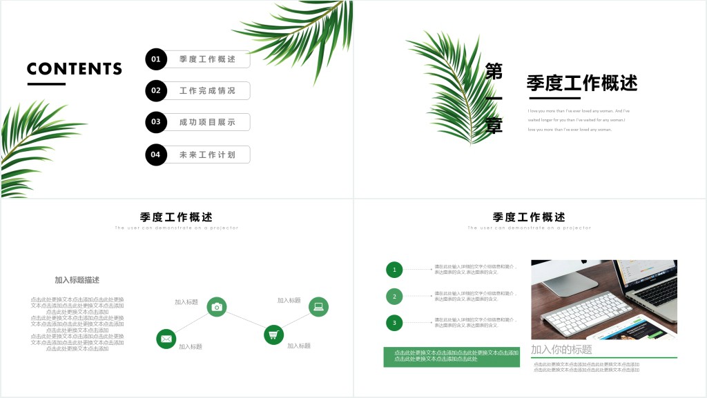 园林夏季抗旱保绿工作情况汇报PPT模板 园林夏季抗旱保绿工作情况汇报PPT模板