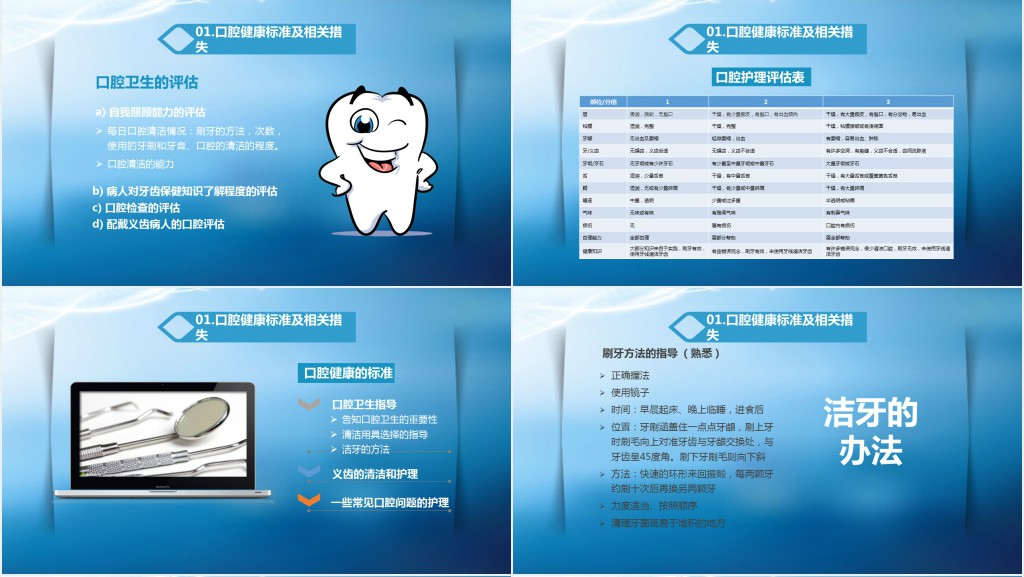 口腔科优质护理服务PPT 口腔科优质护理服务PPT