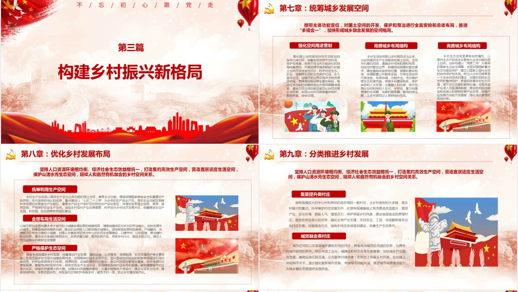 党政风乡村振兴统筹发展建设美好乡村PPT党课 党政风乡村振兴统筹发展建设美好乡村PPT党课