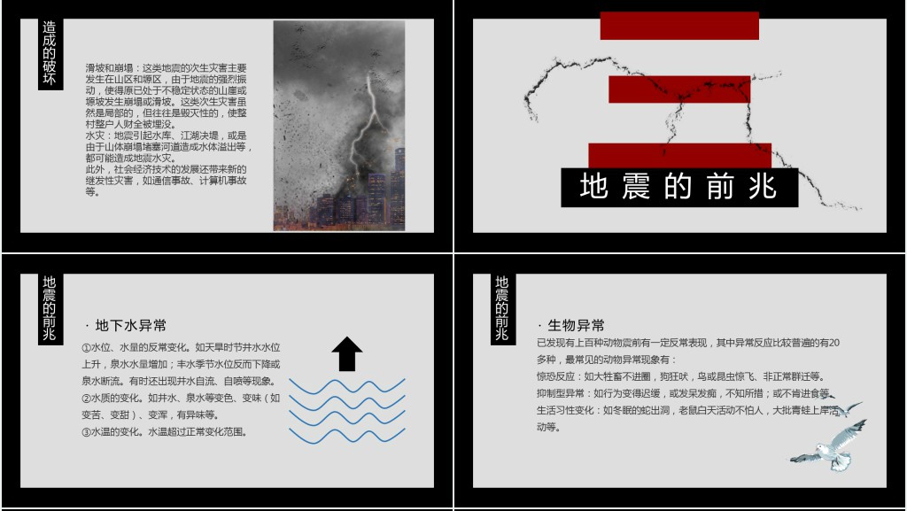 预防地震安全教育PPT课件