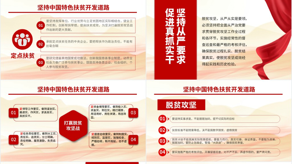 扶贫工作重要论述解读PPT 扶贫工作重要论述解读PPT
