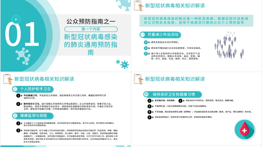 疫情员工防护知识培训PPT课件 疫情员工防护知识培训PPT课件