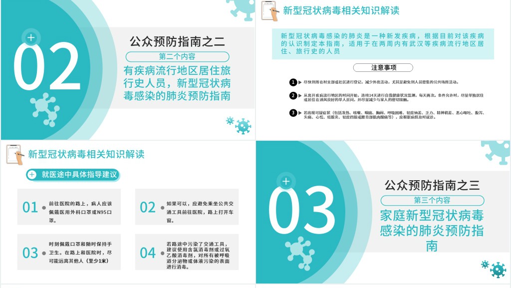 疫情员工防护知识培训PPT课件 疫情员工防护知识培训PPT课件