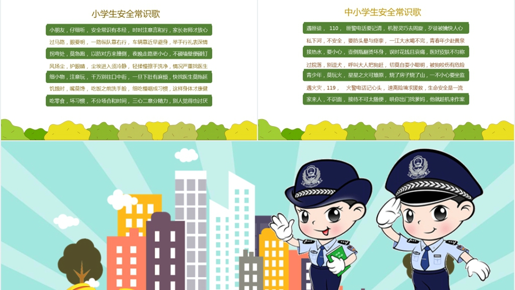 中小学生交通安全教育专题PPT课件 中小学生交通安全教育专题PPT课件