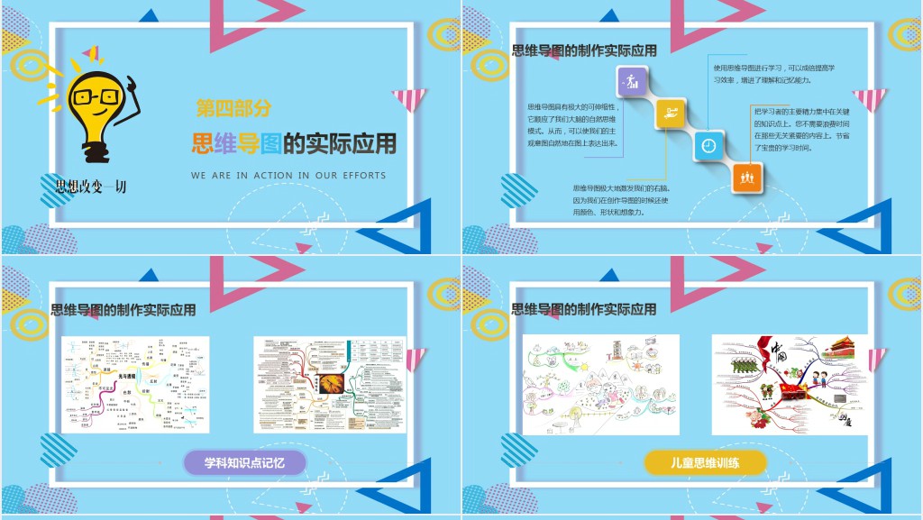 怎么做思维导图PPT培训课件 怎么做思维导图PPT培训课件