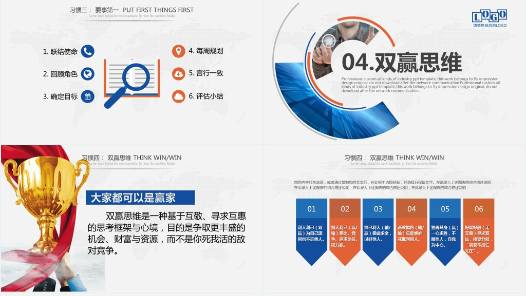 高效能人士的七个习惯培训PPT 高效能人士的七个习惯培训PPT