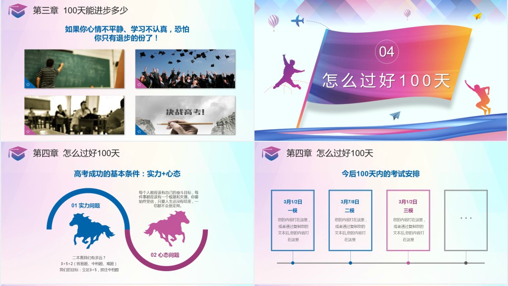 备战高考100天主题班会PPT课件