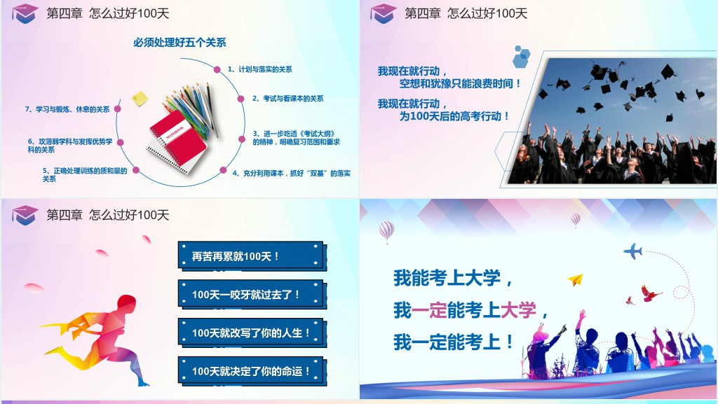 备战高考100天主题班会PPT课件