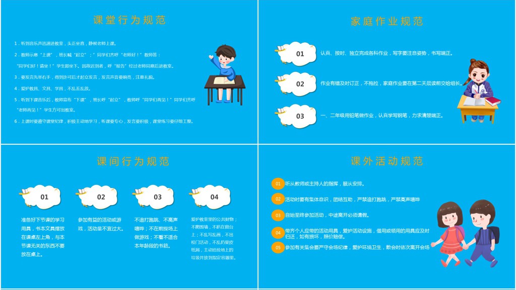 小学生日常行为规范主题班会PPT课件 小学生日常行为规范主题班会PPT课件