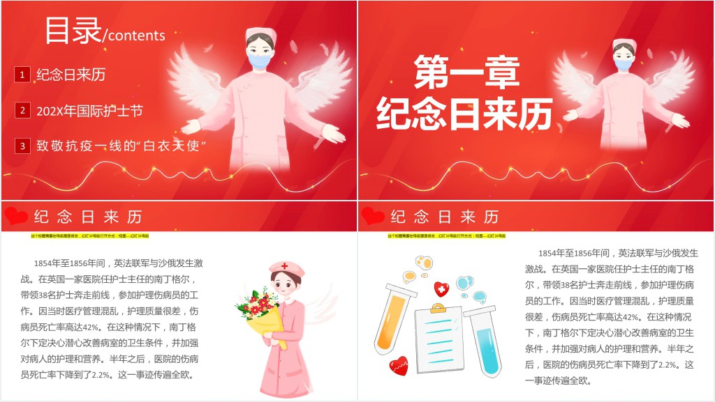 致敬最美天使国际护士节PPT 致敬最美天使国际护士节PPT
