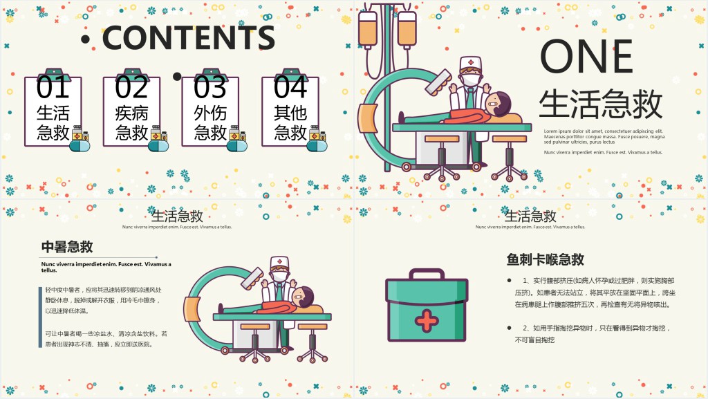 生活中的急救小常识PPT课件 生活中的急救小常识PPT课件