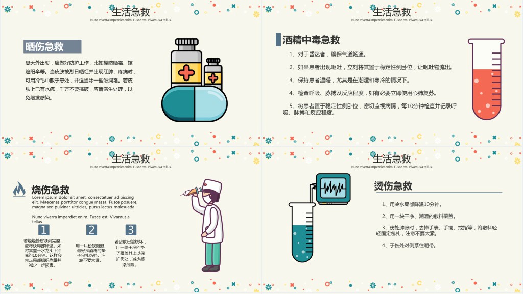 生活中的急救小常识PPT课件 生活中的急救小常识PPT课件