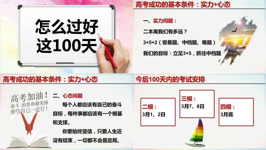 决战高考争分夺秒2020PPT 决战高考争分夺秒2020PPT