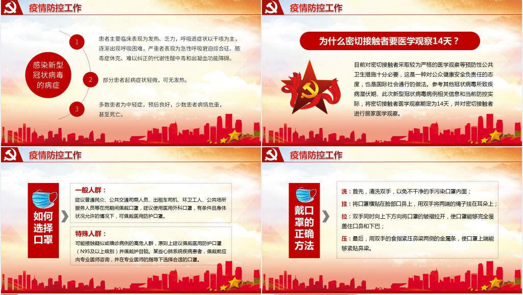 党政风市政府疫情防控工作汇报PPT党课 党政风市政府疫情防控工作汇报PPT党课