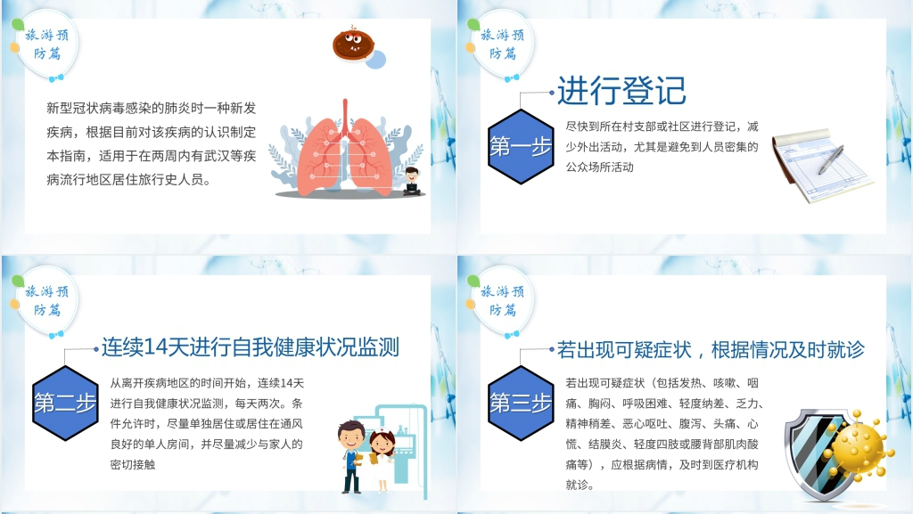卡通风儿童预防新冠PPT学生篇课件 卡通风儿童预防新冠PPT学生篇课件