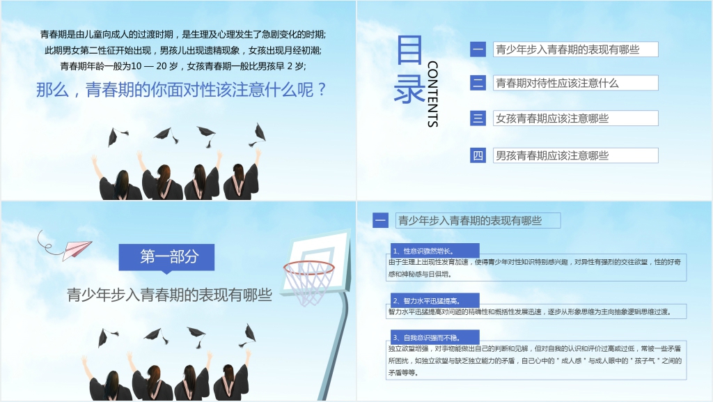 青少年青春期性教育培训PPT课件 青少年青春期性教育培训PPT课件