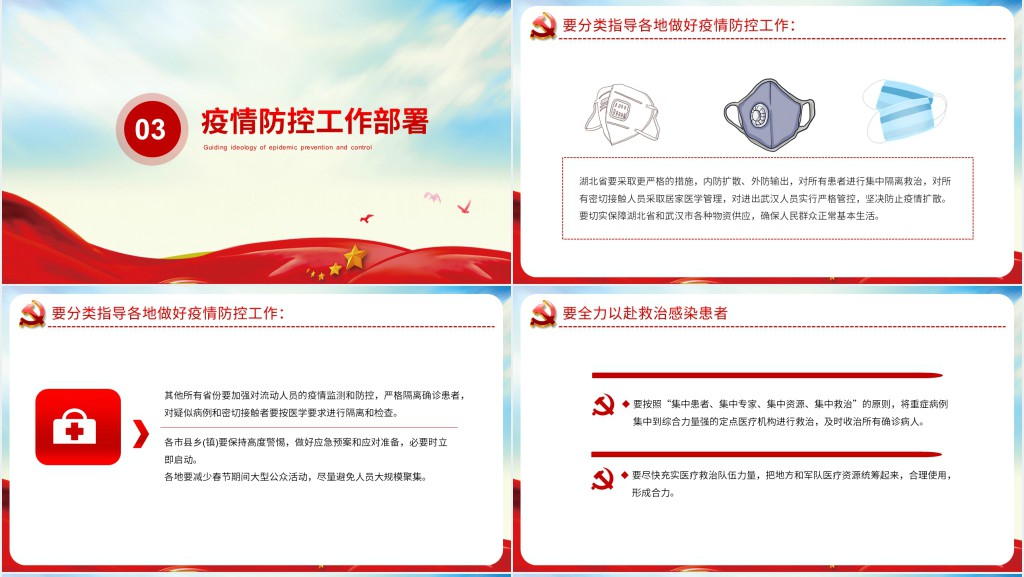 共同打赢疫情防控阻击战PPT党课 共同打赢疫情防控阻击战PPT党课