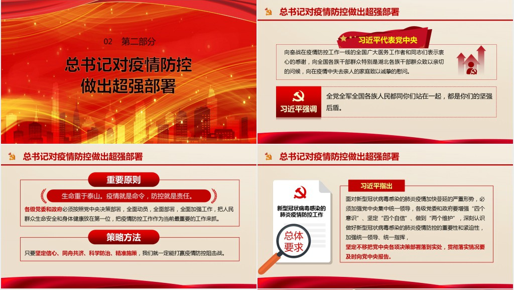党政风疫情就是命令防控就是责任PPT党课 党政风疫情就是命令防控就是责任PPT党课