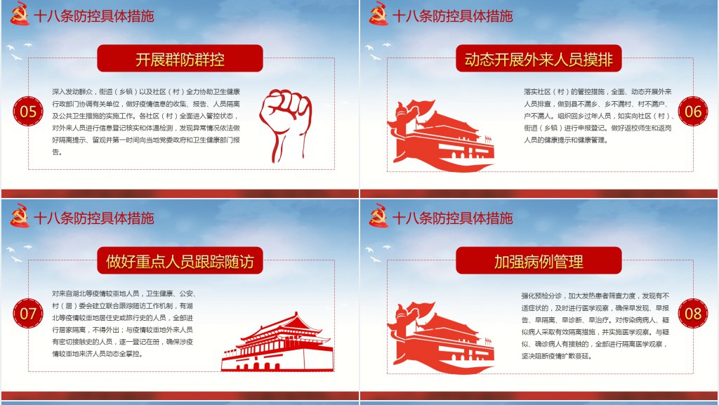 防控新冠肺炎疫情会议精神学习PPT课件