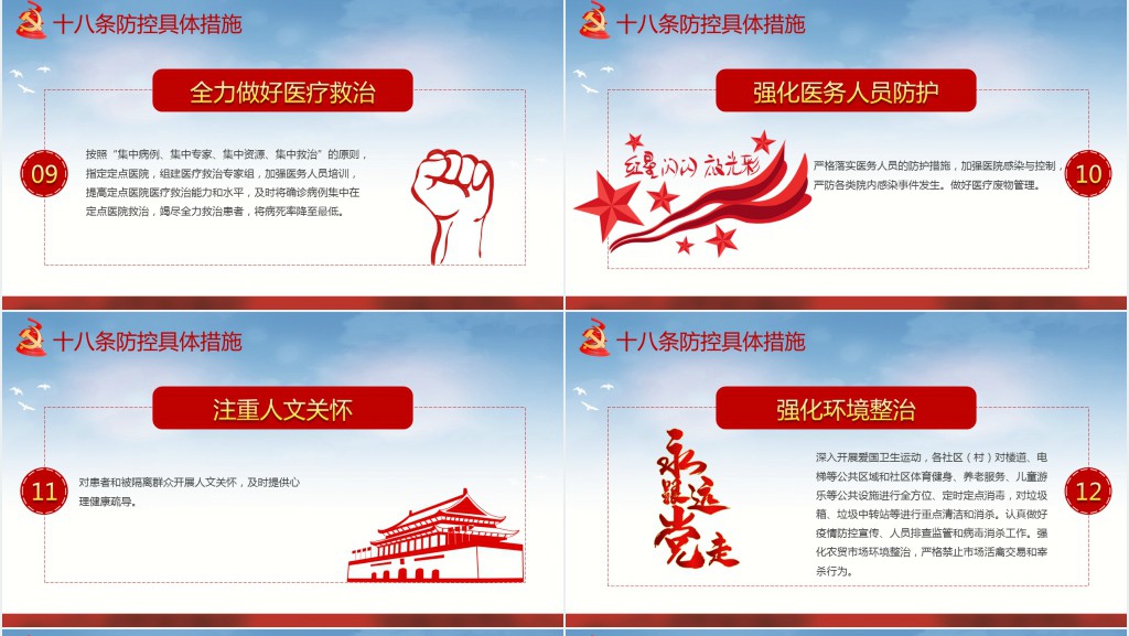 防控新冠肺炎疫情会议精神学习PPT课件