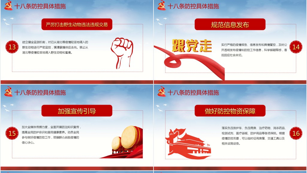 防控新冠肺炎疫情会议精神学习PPT课件