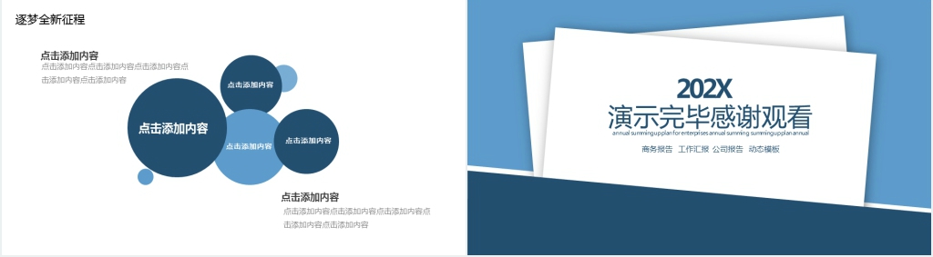 初入职场工作汇报PPT模板